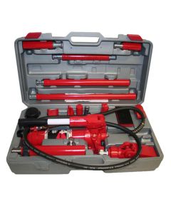 INT816SD image(0) - American Forge & Foundry AFF - Collision & Body Repair Kit - 4 Ton Capacity - 17 pc Kit - Includes Pressure Guage - SUPER DUTY