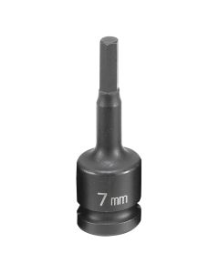 GRE2907M image(1) - Grey Pneumatic SOC 7MM 1/2D IMP HEX