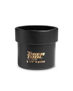TIG18131 image(0) - Tiger Tool 3-1/8" 6 POINT AXLE NUT SOCKET