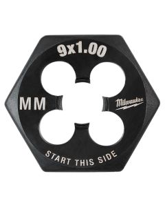 MLW49-57-5349 image(0) - M9-1.00 mm 1-Inch Hex Threading Die