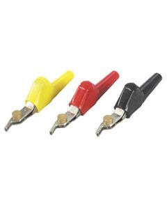 OTC 3 PC. ALLIGATOR CLIP SET (1 EA. RD, YLW, BLK)