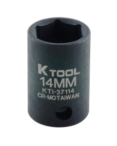 KTI37114 image(0) - K Tool International SOC 14MM 3/8D IMP 6PT