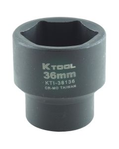 KTI38136 image(1) - K Tool International SOC IMP MET 1/2 DR 36MM