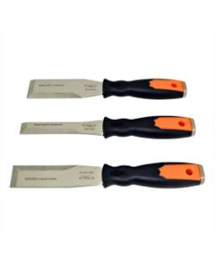 VIM TOOLS VIM Tools 3-Piece Heavy Duty, Dual Bevel Striking Scrapers Set