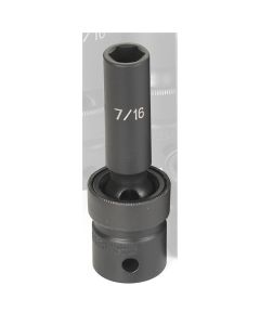 GRE2014UD image(0) - Grey Pneumatic 1/2" Drive x 7/16" Deep Universal