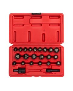 SUN1818 image(1) - Sunex IMPACT SOCKET SET 1/4 DR. 23PC MASTER MAGNETIC