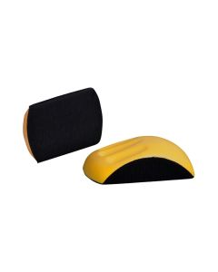 Astro Pneumatic 6" Velcro Hand Sanding Block for Round Discs