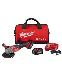 MLW2980-22 image(0) - Milwaukee Tool M18 FUEL 4-1/2&rdquo; - 6&rdquo; Braking Grinder Kit, Paddle Switch No-Lock