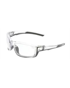 MCRSR410PF image(0) - Dielectric (no metal parts)Lightweight and balanced frame with zero removable partsMAX6® Anti-Fog Lens CoatingMeets or exceeds ANSI Z87+ high impact standardNext generation inspired design built for all environmentsPasses ANSI Z87.1 