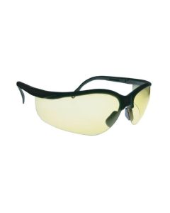 Safety Glasses with Black Frame and Clear Lens