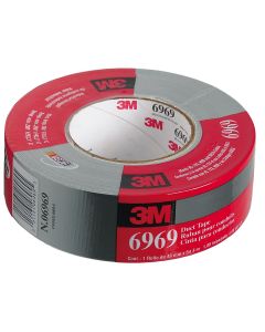 MMM6969 image(0) - 3M DUCT TAPE HIGHLAND CLOTH 2" X 60 YDS SILVER