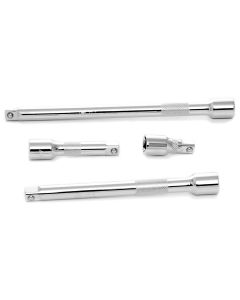 WLMW38152 image(1) - Wilmar Corp. / Performance Tool 4 Pc 3/8'' Dr Ext. Bar Set