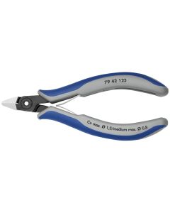 KNP7942125ZESD image(0) - KNIPEX 5" PRECISION DIAGONAL CUTTERS-COMFORT GRIP