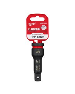 MLW49-66-6706 image(0) - Milwaukee Tool SHOCKWAVE Impact Duty  1/2" Drive 3" Extension