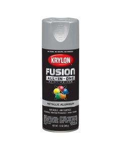 DUP2766 image(0) - Krylon Fusion PAINT PRIMER Metallic Aluminum 12 oz.