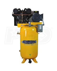 EMXEP10V080V1 image(0) - Compressor 10 HP 2 Stg V4 1 Ph Vert 80 Gal