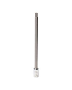 MAY16662 image(0) - Mayhew Mayhew 3/16-Inch SAE Hex Long Insert Socket Bit, 1/4-Inch Drive