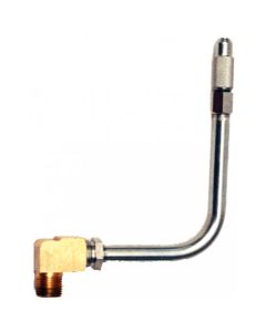 MILZE1326 image(0) - Zeeline by Milton 6" 90&deg; Bent Pipe with Manual Non-Drip Nozzle