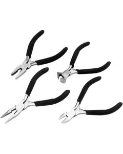 WLM1917 image(0) - Wilmar Corp. / Performance Tool 4 pc Mini Pliers Set