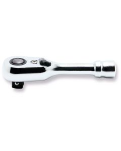 KKN3725ZSB image(0) - Ko-ken USA 3/8" Sq.Dr. Ratchet Handle 72 teeth Short Length 100mm Quick Release Z-series