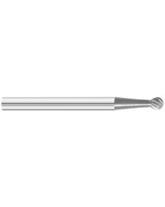 KNKKK14-SD-42 image(0) - KnKut KnKut SD-42 Ball Shape Carbide Burr 1/8" x 1/8" x 1-1/2" OAL with 1/8" Shank