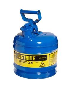 JUS7120300 image(0) - Justrite Mfg. Co. 2Gal/7.5L Safety Can Blue