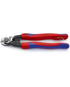 KNP9562190TBKA image(0) - KNIPEX WIRE ROPE CUTTER - TETHERED ATTACHMENT