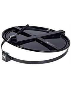 New Pig Latching Drum Lid for 55 Gallon Drum, Blac