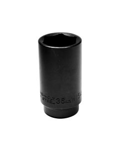 WLMW154 image(0) - Wilmar Corp. / Performance Tool 36mm FWD Axle Nut Skt Chr-Moly