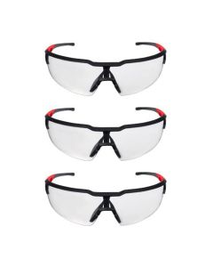 MLW48-73-2052 image(0) - Milwaukee Tool 3PK Clear Anti-Scratch Glasses