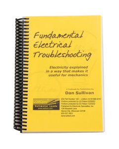 Electronic Specialties Fundamental Electrical Troubleshtg Book- 200 pages