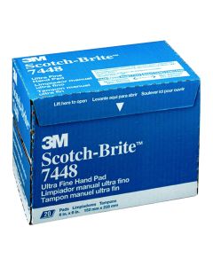 MMM7448 image(0) - 3M 20PK PAD SCOTCH BRITE GRAY ULTRA FINE 20PK