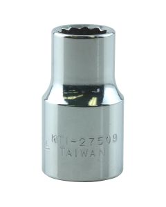 KTI27509 image(1) - K Tool International SOC 9MM 3/8D 12PT SHORT