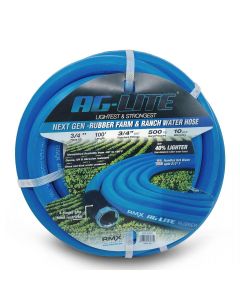 BLBAL34100 image(0) - BluBird AG-Lite Rubber Water Hose Assembly 3/4" x 100'