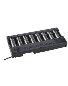 STL20224 image(0) - Streamlight 18650 Battery 8-unit Bank Charger (w/batteries)