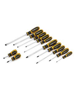 KDT80051H image(0) - 12 Pc. Phillips®/Slotted Dual Material Screwdriver Set