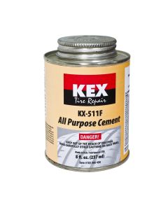 KEXKX-511F-1 image(1) - KEX Tire Repair Super Fast Drying Cement, Flammable 8 oz. Can