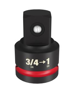 MLW49-66-6729 image(0) - Milwaukee Tool SHOCKWAVE Impact Duty  3/4" Drive 1" Drive Adapter