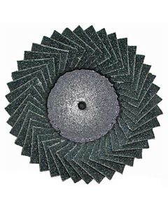 Shark Industries 3"ROLOC 40GRIT ALUM OXIDE FLAP DISC 5PK