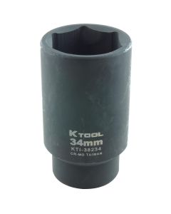KTI38234 image(0) - K Tool International SOC IMP MET 1/2DR 34MM