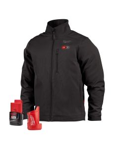 MLW204B-213X image(2) - Milwaukee Tool M12 Heated TOUGHSHELL Black Jacket Kit, 3X