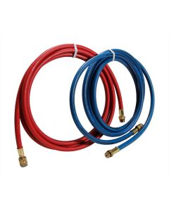 ROB34722 image(0) - Robinair 9' Long Red and Blue R-134a Enviro-Guard Hose Set