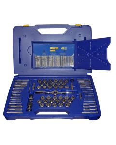 HAN1813817 image(0) - Hanson 116 PIECE TAP/DIE/DRILL DELUXE SET w/PTS HANDLE