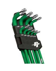 WLMW9137 image(0) - Wilmar Corp. / Performance Tool 9pc Long Arm Hex Key Set