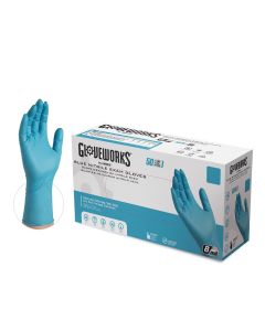 AMXGPNHD68100 image(0) - XL GlovePlus HD PF, Textured, Extra Long Nitrile
