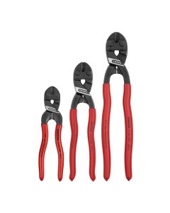 KNP002005US2 image(0) - KNIPEX 3 Pc CoBolt&reg; Compact Bolt Cutter Set