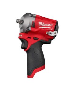 MLW2554-20 image(0) - Milwaukee Tool M12 FUEL 3/8 in. Stubby Impact Wrench - Bare Tool