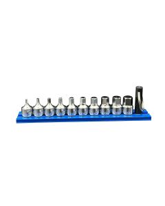 VIMSHM400A image(0) - VIM Tools 10 PC. STUBBY HEX METRIC DRIVER SET WITH MAGRAIL