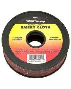 Emery Cloth Bench Roll, 120 Grit