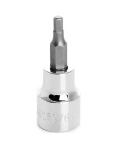 WLMW38875 image(0) - Wilmar Corp. / Performance Tool 3/8'' Dr Hex Bit Socket 9/64"